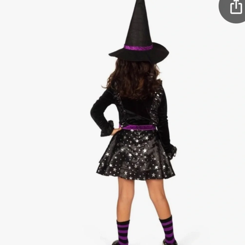 TIPSY ELVES Kids Witch Costume 3 piece set nwt Halloween costume